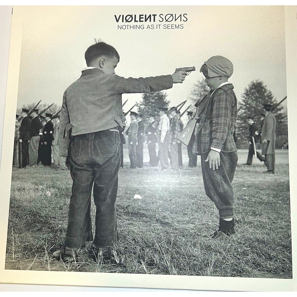 Violent SoHo Nothing As It Seems White Vinyl LP 12" Poison City Records